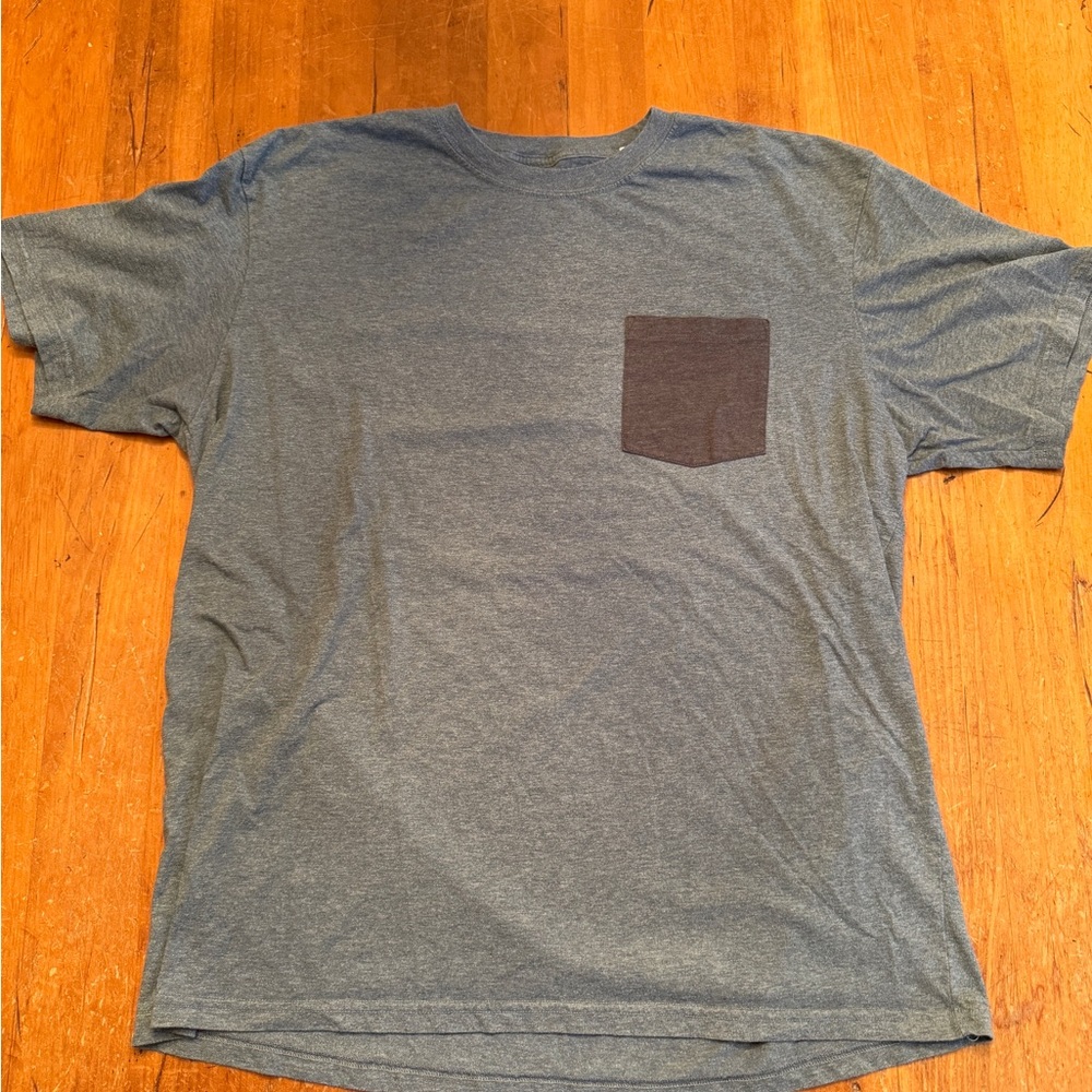 prAna Everyday Men’s XXL Yoga T-Shirt 100% Organic Cotton Teal